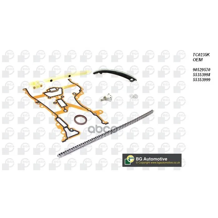 Kit Timing Chain Opel Astra 1.0i-1.4i Z10xe/X12xe/Z14xe 96 Without Stars BGA art. TC0235K