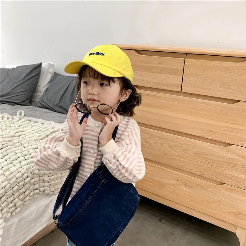 Свободное пальто для малышей 1, 2, 3, 4, 5, 6 лет простая однобортная детская верхняя одежда в полоску, пальто детская одежда на осень