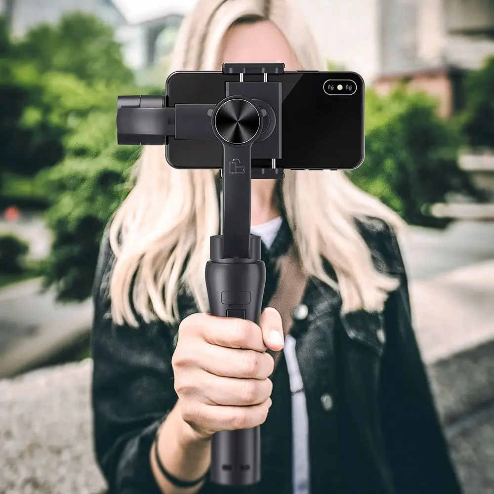  BlitzWolf BW-BS14 bluetooth 3-Axis Gimbal Stabilizer With Three Adjustable Modes for Mobile Phones 