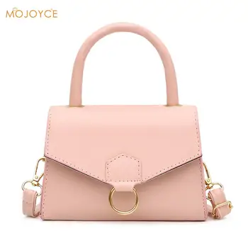 

Fashion Solid Color Women Shoulder Bags PU Leather Lady Top-handle Casual Totes Crossbody Handbag