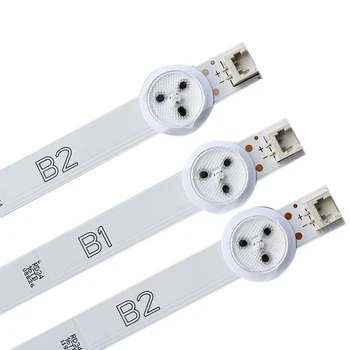 

3Pcs 32 Inch 7LEDs 630mm LED Backlight Strip For LG 32LN5700 6916L-1204A / 1426A / 1138A / 1437A(2XB2 1XB1)