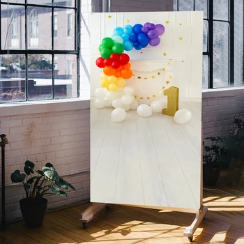 

Photocall Backdrop Photo Studio Birthday Party Photography Balloon Pattern Background Cloth Home Decor Photo Prop Backdrop