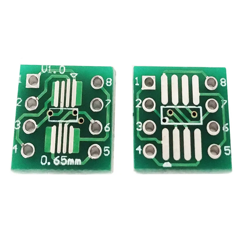 20 шт. TSSOP8 SSOP8 SOP8 К DIP8 PCB SOP-8 SOP переносная плата DIP Pin шаг адаптер | Электронные
