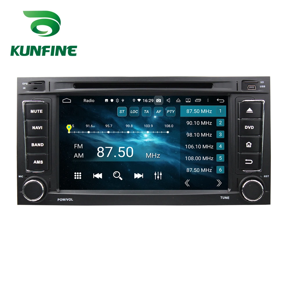 Best Android 9.0 Octa Core 4GB RAM 64GB Rom Car DVD GPS Multimedia Player Car Stereo for VW TOUAREG 2002-2010 Radio Headunit WIFI 3