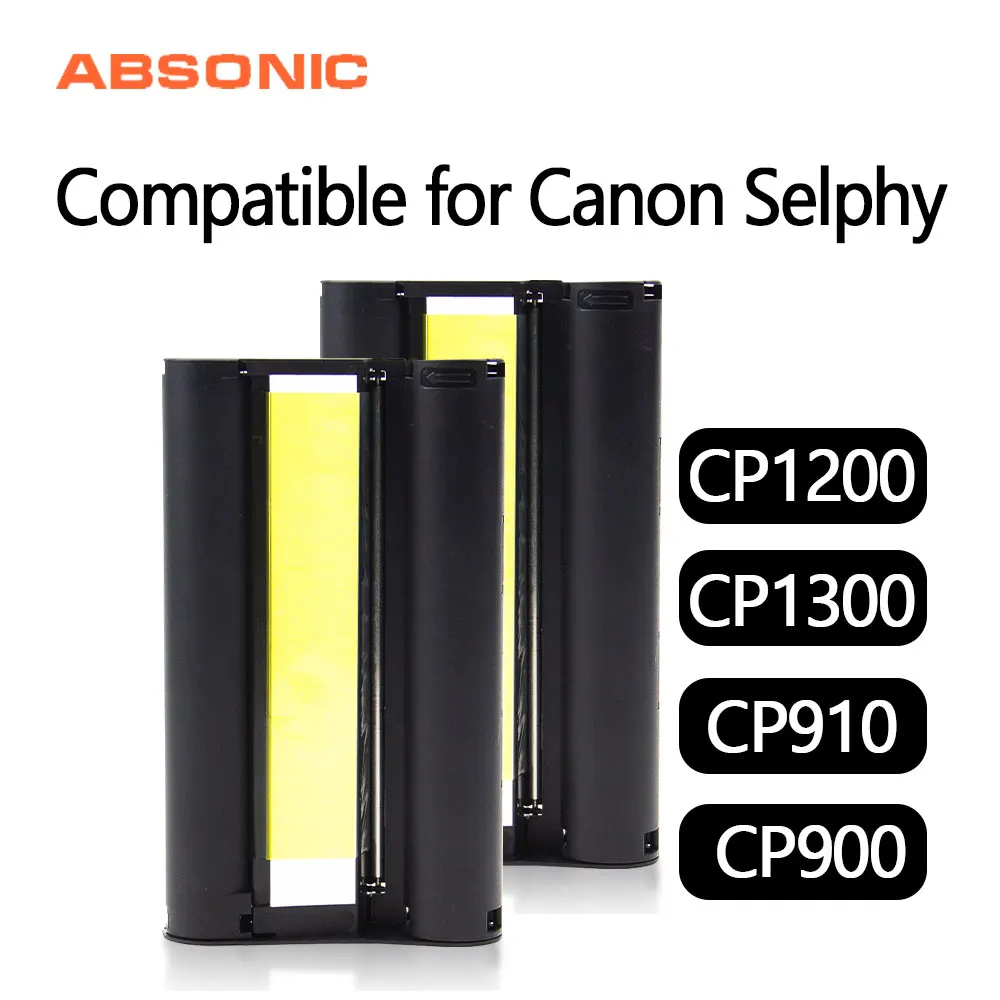 2 шт. Canon KP108 KP 108IN картриджи с цветными чернилами Лента совместима принтером Selphy