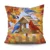 Oil painting bird cushion cover Double-sided printing cushion covers Chinese style Car Sofa Home Decor Pillow Case Funda Cojin 24