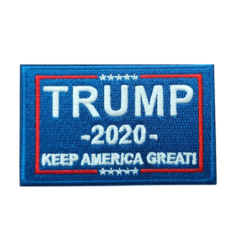 5*8 см Trump 2020 тактический рюкзак на липучке 3D вышитая липучка держит Америку отлично подходит для президента