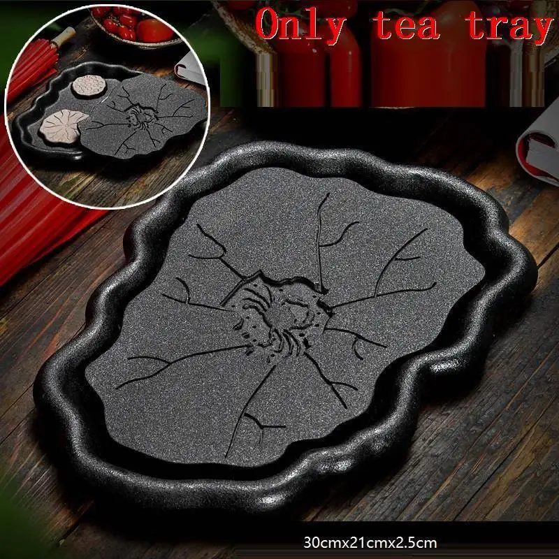 Juego De Te Chino Dienblad Puer стол Bandeja Para Servir Vassoio Da Portata Керамический Китайский Gongfu поднос для сервировки чая - Цвет: Version N