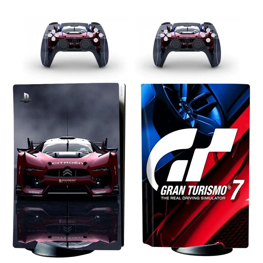 Gt Sport Ps5 Standard Disc Edition Skin Sticker Decalcomania Cover Per Playstation 5 Console E Controller Ps5 Skin Sticker Vinyl