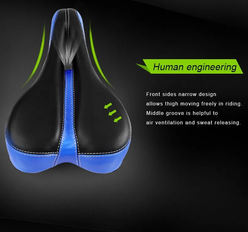 INBIKE Comforteble Велосипедное Сиденье мягкое велосипедное седло для горного велосипеда дорожный велосипед седло кожа переднее сиденье Chusion велосипедные части