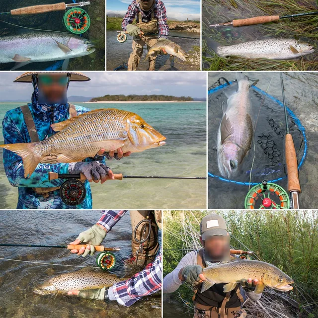 Maxlinq Fly Rod Maximumcatch 5/6WT Fly Fishing Combo 9FT Fly Rod