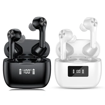 

Wireless Stereo Bluetooth 5.0 Headphones TWS Earbuds Sport Earphones with Mic Mini Headphone Sport Headset with Charging Box