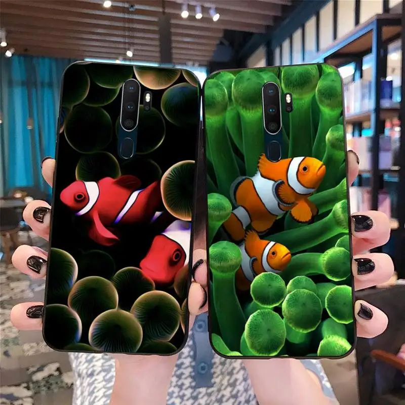 

Underwater coral colorful fish Customer High Quality Phone Case For Oppo A5 A9 2020 Reno2 z Renoace 3pro Realme5Pro