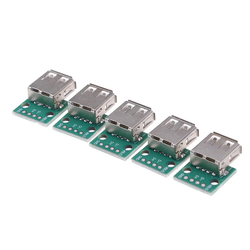 Pcb connector. Dip 2.54. usb pcb connector.