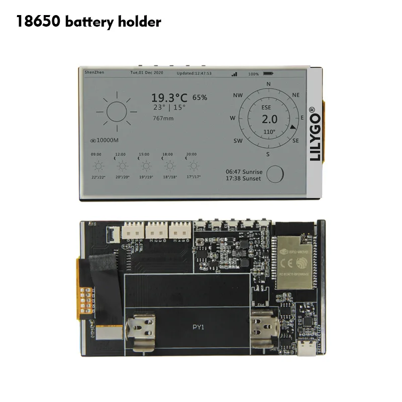 Электронная бумага LILYGO T5-4.7 дюйма ESP32 V3 версия 16 Мб флэш-памяти 8 PSRAM Wi-Fi/Bluetooth для