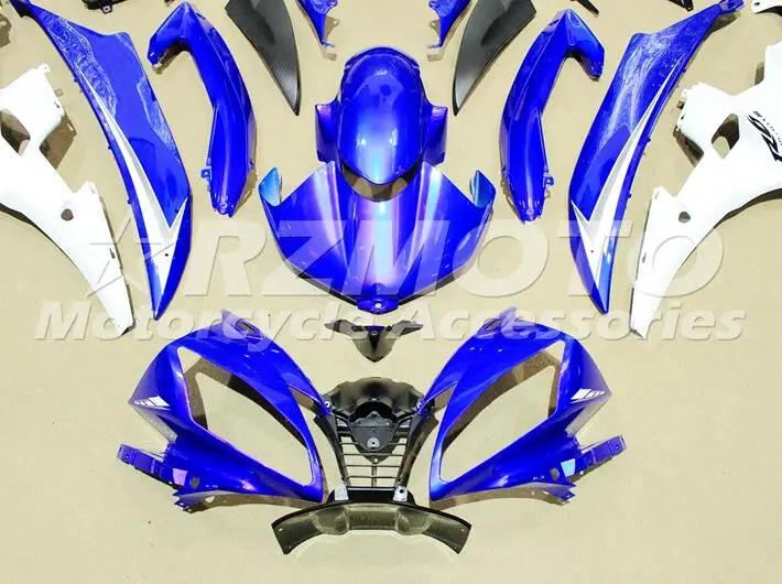 4 подарка ABS полный комплект обтекателей для YAMAHA YZF-R6 2006 2007 Обтекатели набор YZF R6 06 07 литья под давлением на заказ синий белый