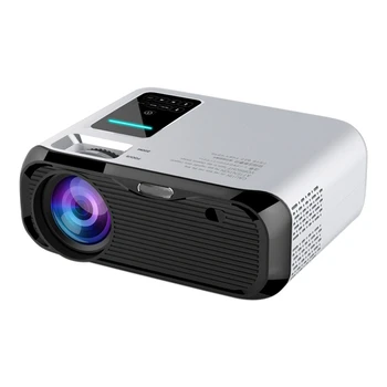 

Portable LCD HD 1280X720P Business Office Home Mini Smart Projector Support Mobile Phone With Same Screen(EU Plug)