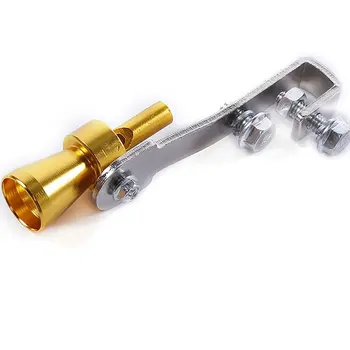 

Universal Car Turbo Sound Whistle Exhaust Muffler Exhaust Pipe BOV Blow Off Valve Simulator Turbo Sound Noise Muffler