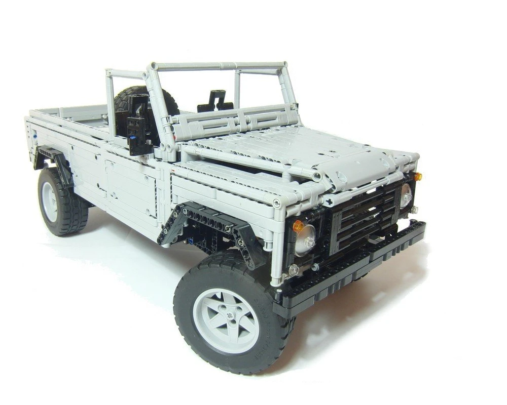 Land Rover Defender 110 MOC 30043 Technic Designed By Sheepo Produced By MOC BRICK LAND