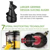 Juicer, Slow Masticating Juicer, Cold Press Juicer Machine Easy to Clean, Higher Juicer Yield and Drier Pulp, Reverse Function 2