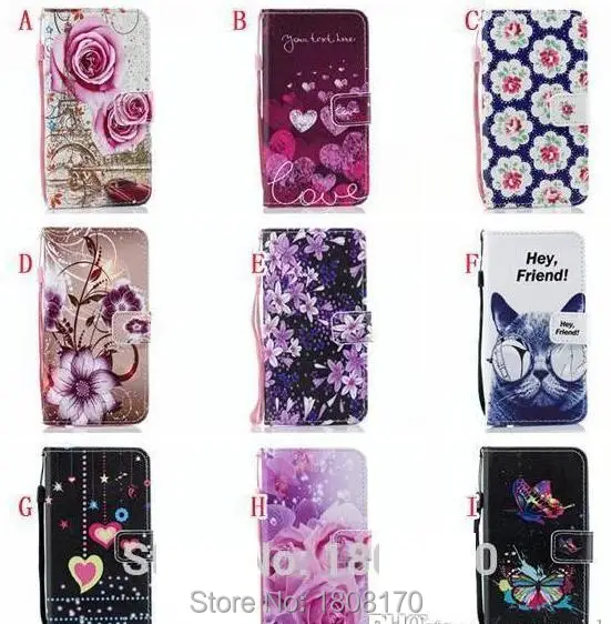 Кожаный чехол-бумажник с цветком C-ku для Xiaomi mi 9 Play CC9E CC9 Red mi NOTE7 7A K20 GO 7 Heart Love Eiffel Tower откидная крышка 1 шт