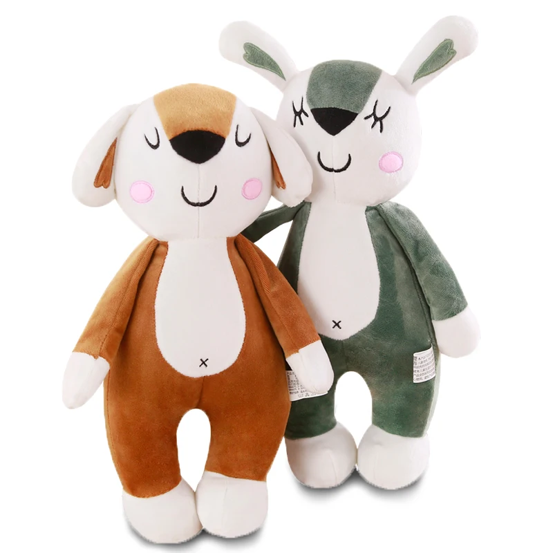 Kawaii Кролик собака мультфильм животное Мистер Собака и миссис подушки для пары