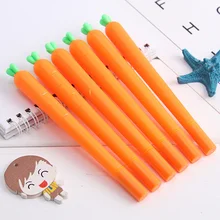 1 шт./, милая морковная ручка в виде животных Kawaii, модель канцелярских принадлежностей, ручка пилота 0,7 мм, милая гелевая ручка Kawaii, школьные принадлежности