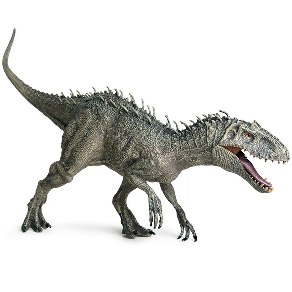 

Oenux New Jurassic Indominus Velociraptor Raptor Action Figures Savage Tyrannosaurus Dinossauro World Animals Model Kid Toy
