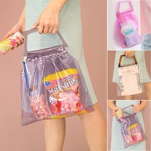 

Milkjoy Transparent Summer Handbag PVC Beach Clutch Designer Tote Casual Girls Bag Jelly Messager Bag for Women 2020