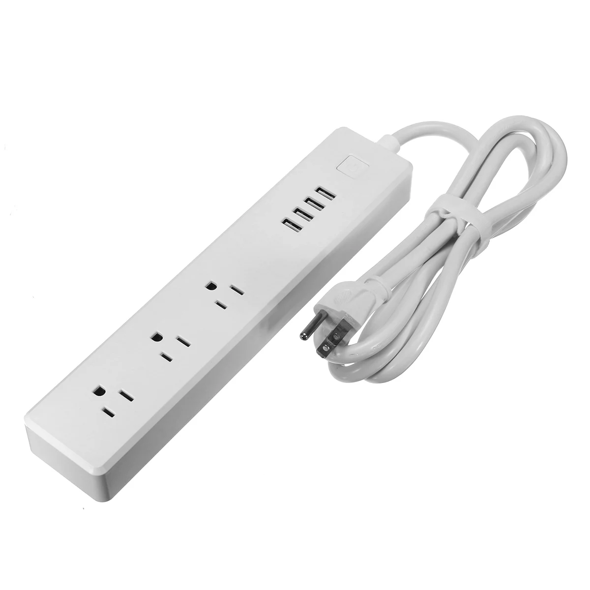 

Electrical Sockets 3 US Outlets 4USB AC 90-265V APP Control Home Electronic power Extension Lead For Google home Alexa
