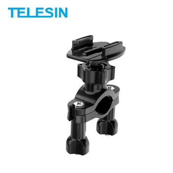 

TELESIN 360 rotaryquick release motorcycle bike handlebar bracket Mount clip for phone GoPro Action insta360 camera accessories