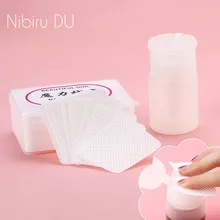 100 мл пустые пластиковые бутылки для снятия лака для ногтей, салфетки для ванны, маникюра, гель для ногтей, безворсовые салфетки, инструменты для чистки ногтей