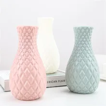 Decoration Home Flower-Vase Plastic Nordic-Style White