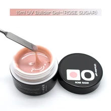 O mais atrasado 15ml uv poli gel para extensão do prego semi-permanente conjunto de vernizes unha arte desgin 3 cores acrílico poligel kit(China)