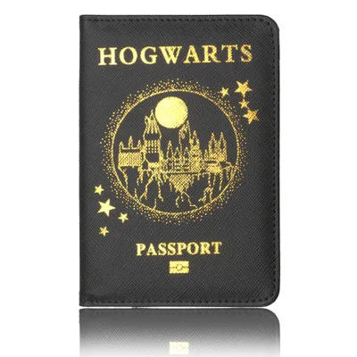 Hogwarts Gryffindor Ravenclaw Гермиона Слизерин Hufflepuff Обложка для паспорта защитный мульти держатель для карт держатель паспорта путешествия - Цвет: 11