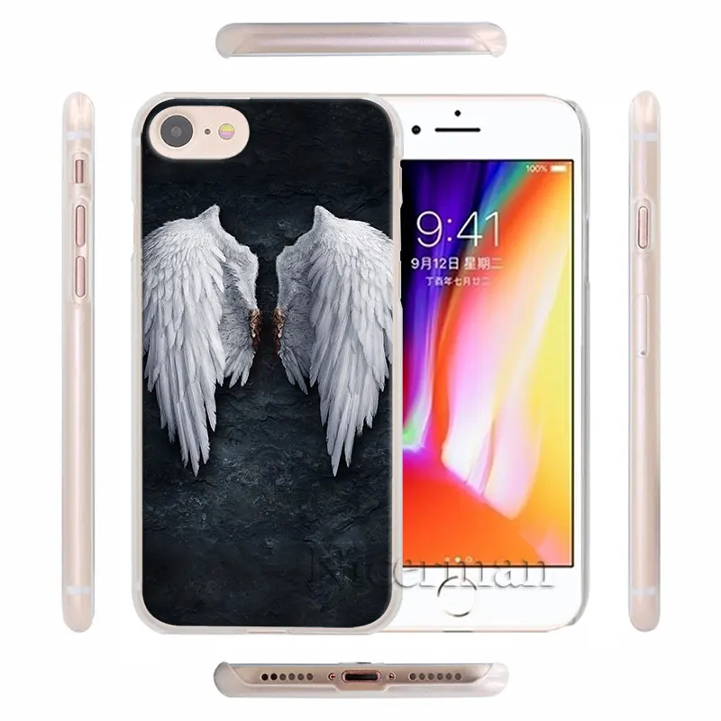 ТВ серия Lucifer телефон оболочка чехол для Apple iPhone X XR XS 11 Pro Max 7 8 6 6s Plus 5 5S жесткий чехол