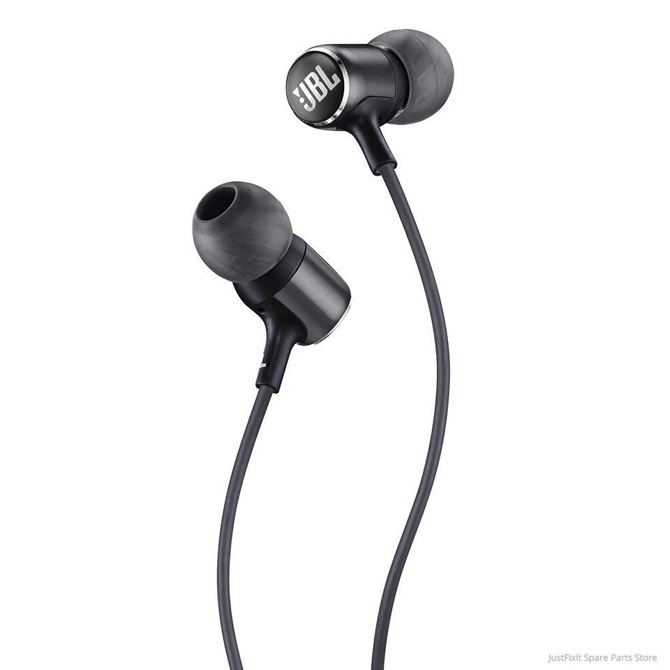 JBL LIVE100 Earphones Stereo Sound Line Control Sports Headset Live 100 Deep Bass Sound Earbuds Handsfree With Mic 3 5mm Wired
