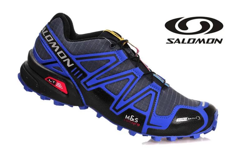 Salomon speed Cross 3 CS III Профессиональная мужская обувь дышащие кроссовки с подушкой Светоотражающие спортивные кроссовки для фехтования европейские 40-45 - Цвет: Men-Cross 3 CS-2