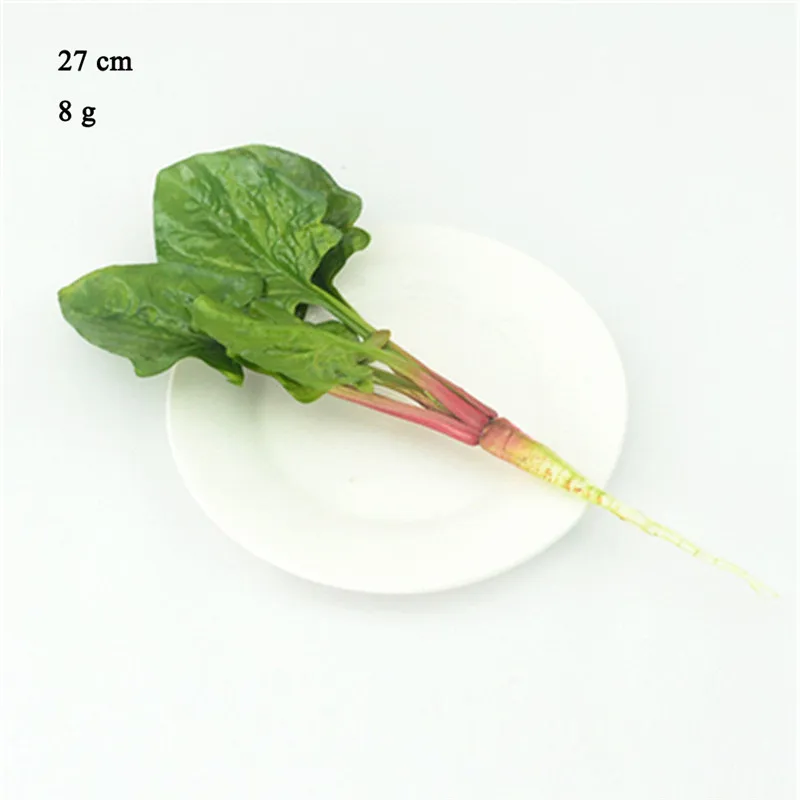 Зеленая искусственная имитация шпината поддельная модель овощей ресторан столовая украшения кухни реквизит для фотосъемки - Цвет: Design 4