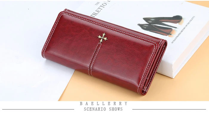 Baellerry, высокое качество, кошелек из искусственной кожи, женский модный длинный кошелек, женский клатч, сумка, кошельки для женщин, портмоне, держатель для карт
