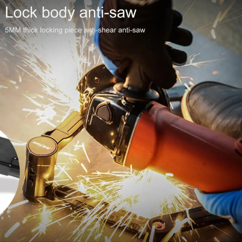 SAHOO Folding Bicycle Lock MTB Bike Lock Special Alloy Steel Foldable Cable Lock Security Motorcycle Anti-Theft Lock