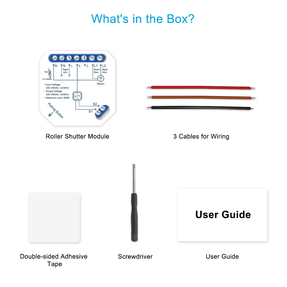 Cega para Rolling Shutter, Google Home, Alexa,