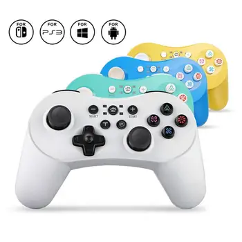 

HY-9019 5 In 1 Wireless Bluetooth Controller Gamepad Dual Motor Vibration Battery For Switch/PC/PC360/PS3/Android Pubg Game