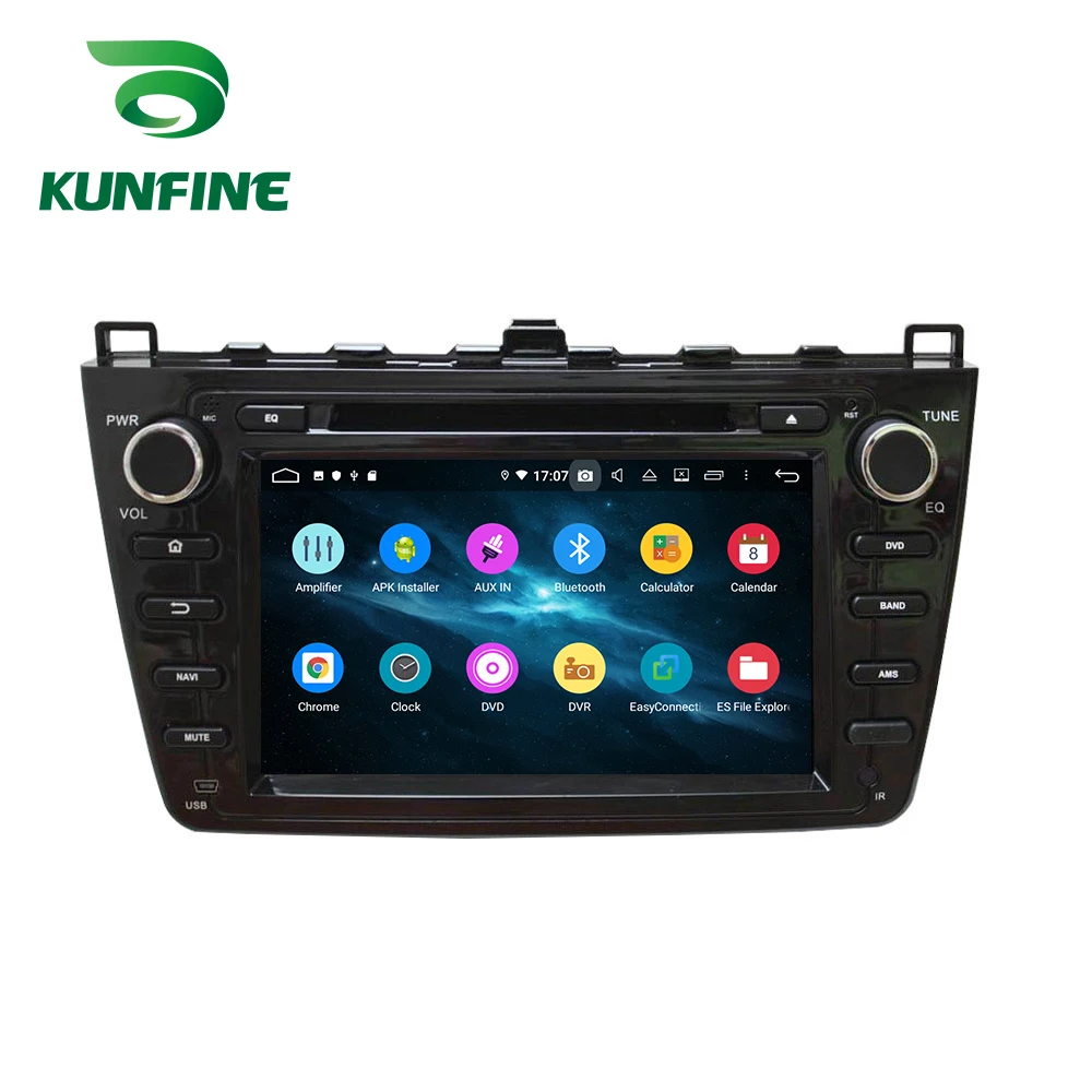 Excellent Android 9.0 Octa Core 4GB RAM 64GB ROM Car DVD GPS Navigation Multimedia Player Car Stereo for Mazda 6 2008-2012 Radio 2