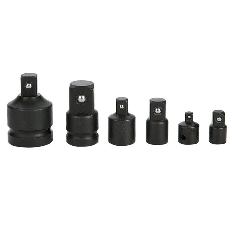 

6pc Ratchet Socket Adapter Reducer Converter Air Impact Tools 1/4 3/8 1/2 1/4