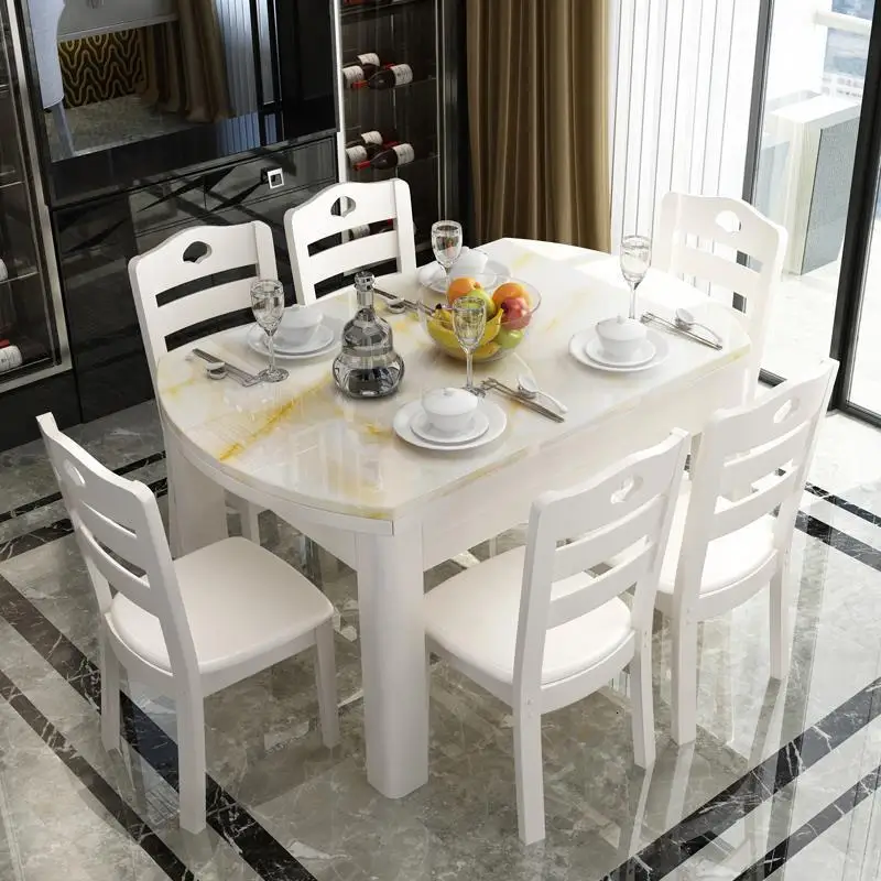 Eet Marmol Dinning Tavolo Comedores Mueble Eettafel набор Tisch Juego Tafel деревянный стол Comedor Mesa De Jantar