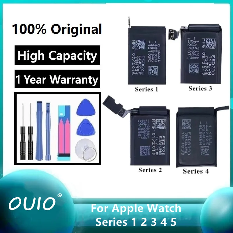 Original Apple Watch Battery iWatch Battery Series 1 2 3 4 5 42mm S1 S2