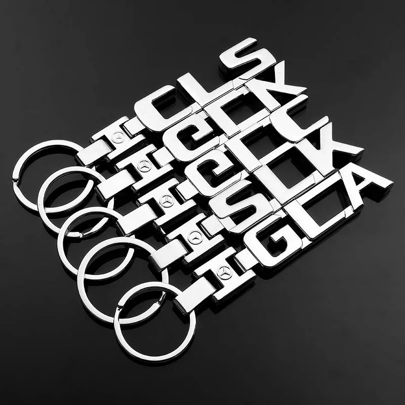 

H buckle Mercedes-Benz GLC grade GLK grade GLA grade SLK grade CLS grade car standard metal key ring pendant