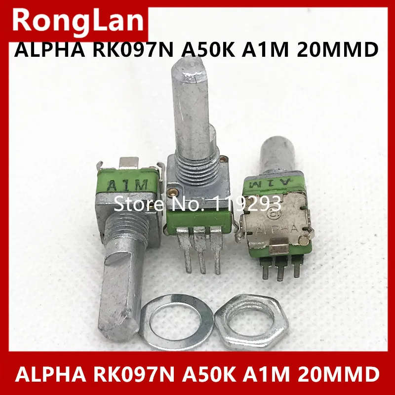 Потенциометр Alpha RK097N 20 мм 20-10 шт./партия | Электронные компоненты и принадлежности
