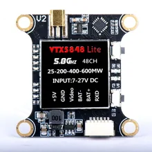 VTX5848 LITE 48CH 5,8G 25/100/200/400/600 мВт переключаемый VTX модуль видеопередатчика OSD Управление для видом от первого лица